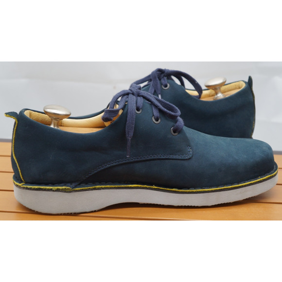 Samuel Hubbard Free Plain Toe Derby - Navy Blue Nubuck Leather -Size 10.5 main image 9